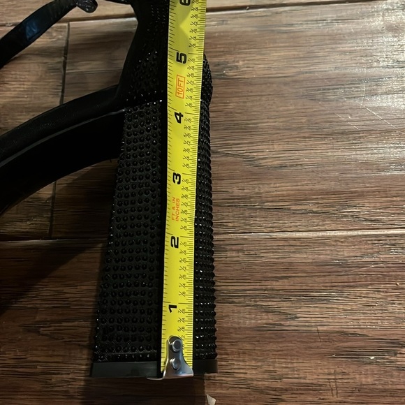 Sugar Ankle Strap Closed Toe Platforms - Picture 7 of 8